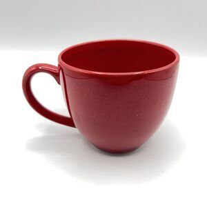 Waechtersbach Germany Mug Cup Red 8 oz Vintage Plain